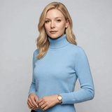 Women's Plush Turtleneck Sweater