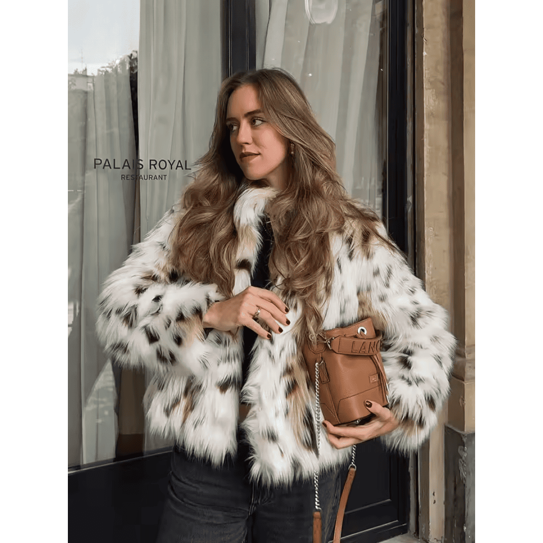 Women's Faux Fur Coat Panthera