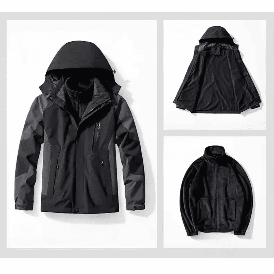 Women's 3-in-1 Waterproof Jacket