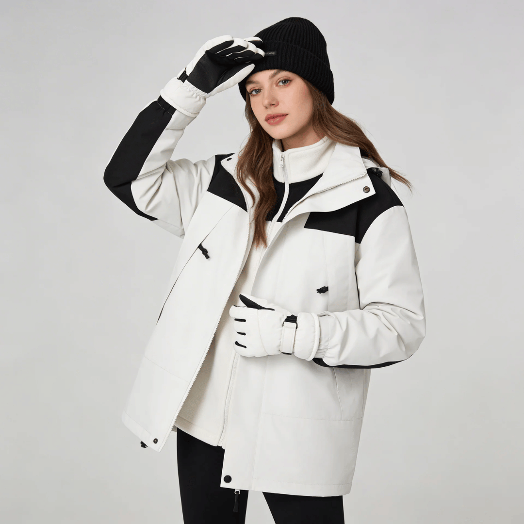 3-in-1 Waterproof Women's Snow Jacket