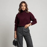 Denali Women's Maxi Sweater with High Neck