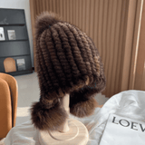 Women's Beanie with Pom-Pom