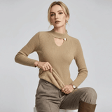 Women's Plush Fuzzy Sweater Delicate