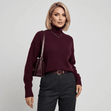 Denali Women's Maxi Sweater with High Neck