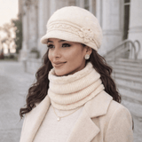 Fur-Lined Women's Hat and Collar Kit