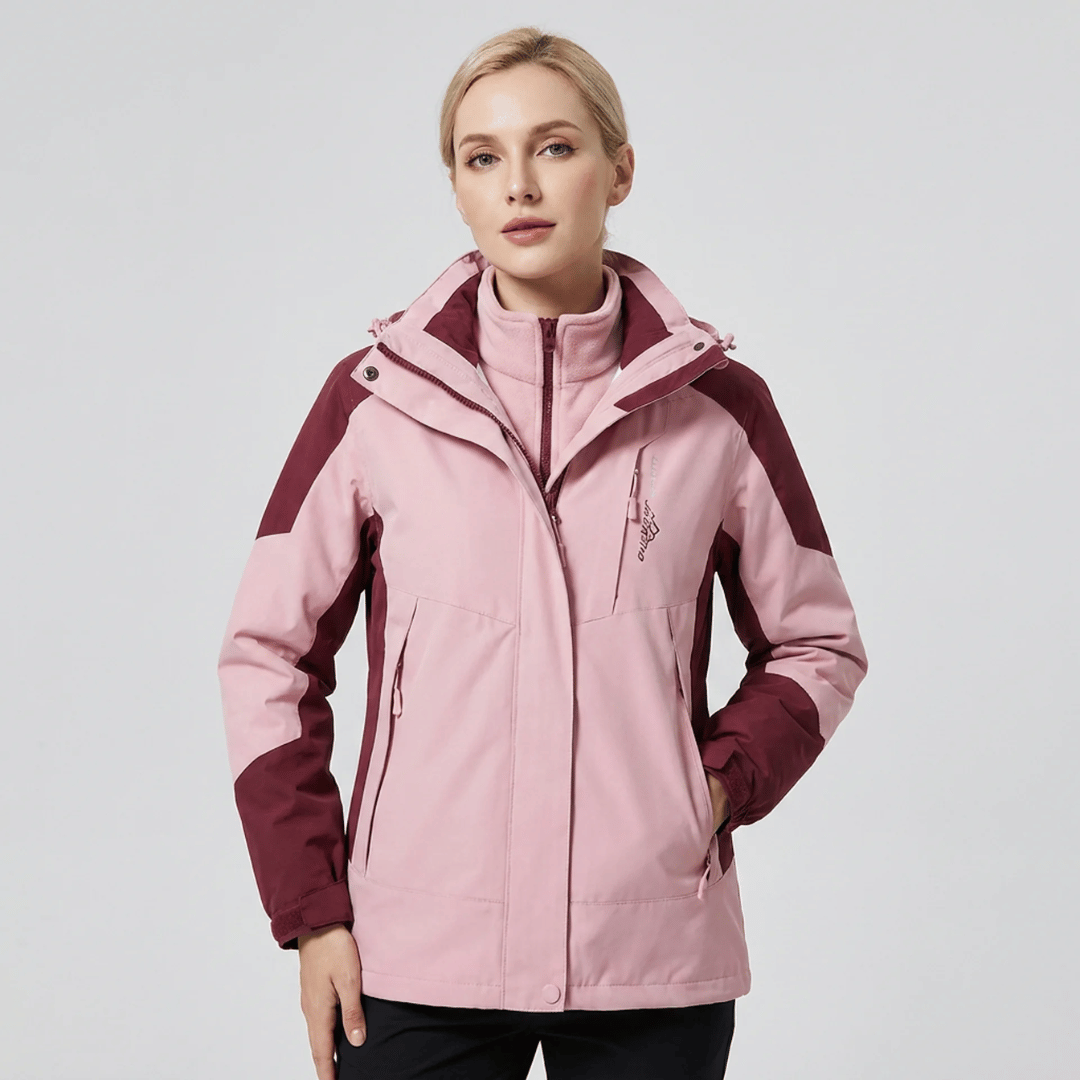 Women's 3-in-1 Waterproof Jacket