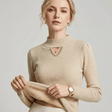 Women's Plush Diamond Sweater