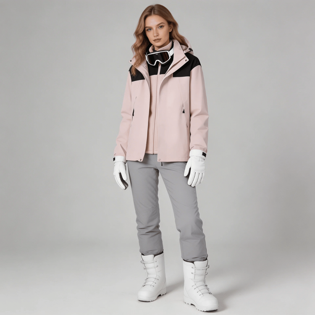 3-in-1 Waterproof Women's Snow Jacket