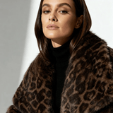 Women's Fur Coat Animal Print