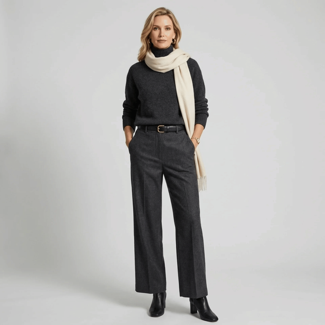 Denali Women's Maxi Sweater with High Neck