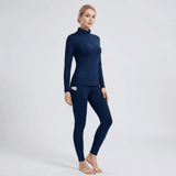 Women's Plush-Lined Thermal Set Leggings + Top