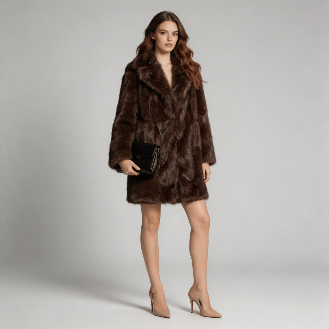 Women's Long Milano Fur Coat