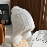 Women's Beanie with Pom-Pom
