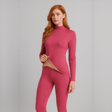 Women's Plush-Lined Thermal Second-Skin Set