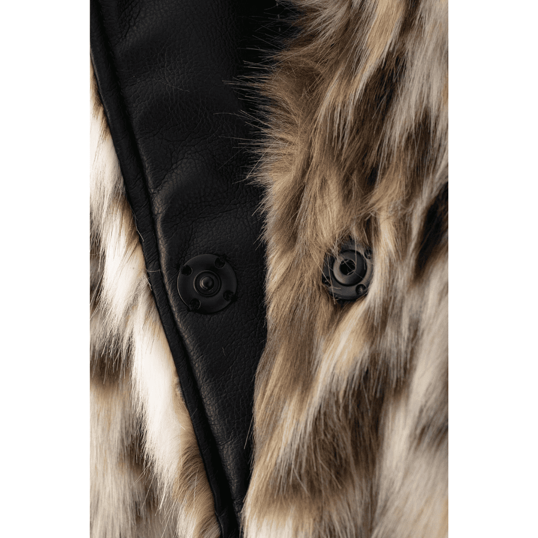 Women's Faux Fur Coat Panthera