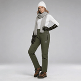 Women's Waterproof and Lined Snow Pants