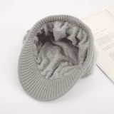 Fur-Lined Women's Hat and Collar Kit