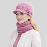 Fur-Lined Women's Hat and Collar Kit