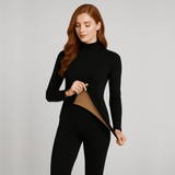 Women's Plush-Lined Thermal Second-Skin Set