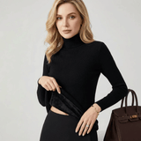 Women's Plush Turtleneck Sweater